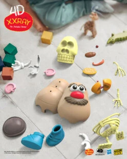 4D XXRAY Mr. Potato Head