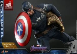 Hot Toys Captain America (Stealth Suit) -Doll Toy Store captain america stealth suit marvel gallery 630d298507986