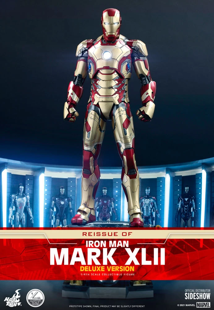Hot Toys Iron Man Mark XLII (Deluxe Version) 1 Hot Toys Iron Man Mark XLII (Deluxe Version)