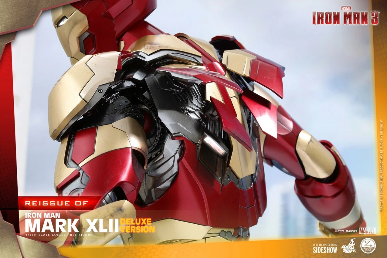 Hot Toys Iron Man Mark XLII (Deluxe Version) 5 Hot Toys Iron Man Mark XLII (Deluxe Version) - Image 5