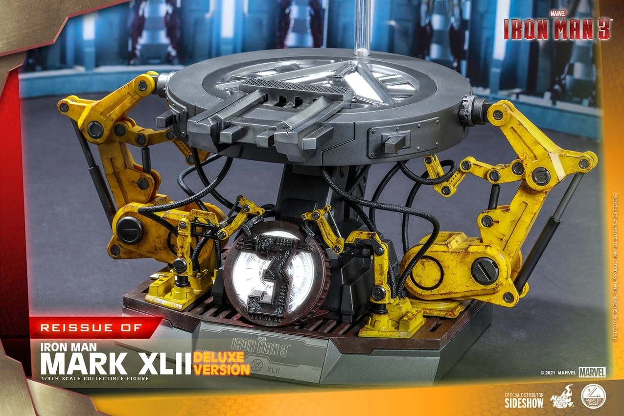Hot Toys Iron Man Mark XLII (Deluxe Version) 3 Hot Toys Iron Man Mark XLII (Deluxe Version) - Image 3