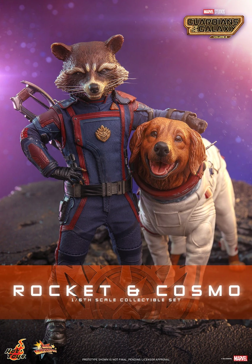 Hot Toys Rocket And Cosmo