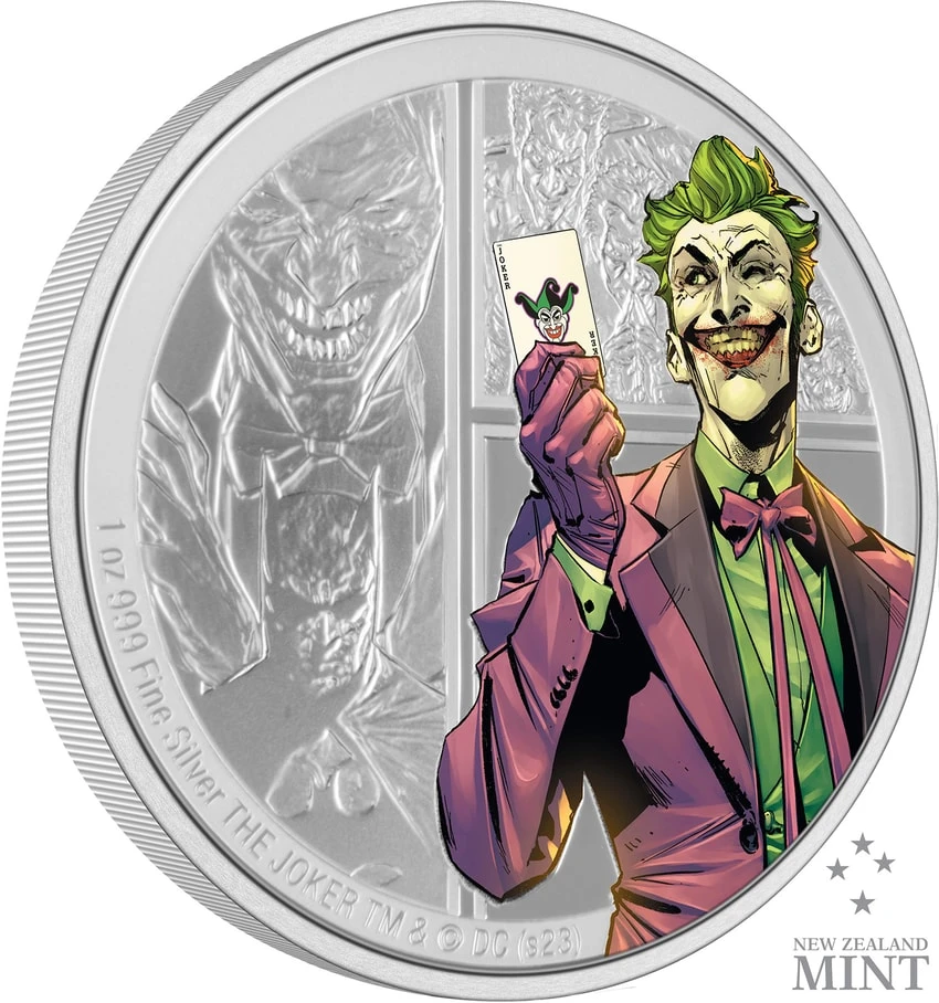 The Joker 1oz Silver Coin 3 The Joker 1oz Silver Coin - Image 3
