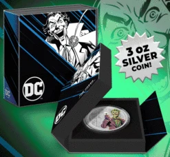The Joker 3oz Silver Coin