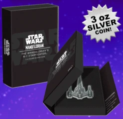 The Mandalorian's N-1 Starfighter 3oz Silver Coin